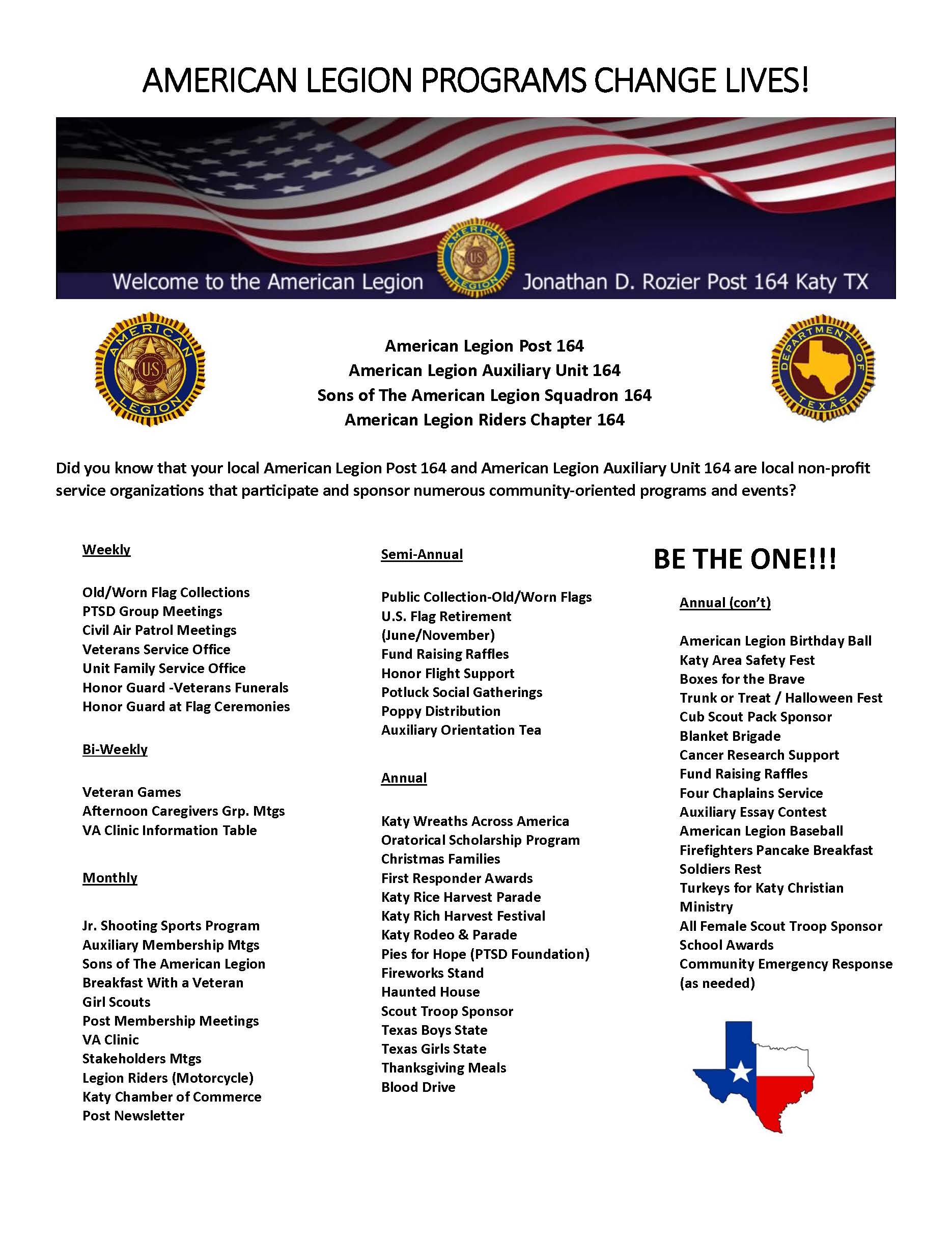 American Legion Programs