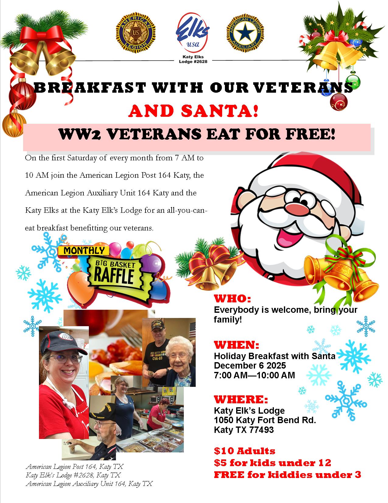 Breakfast with our Veterans